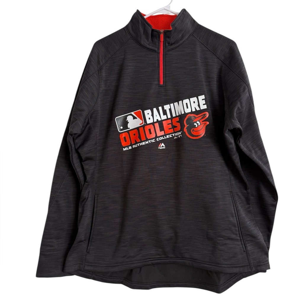 NWT Baltimore Orioles Licensed MLB Fitted Pullover Womens XXL